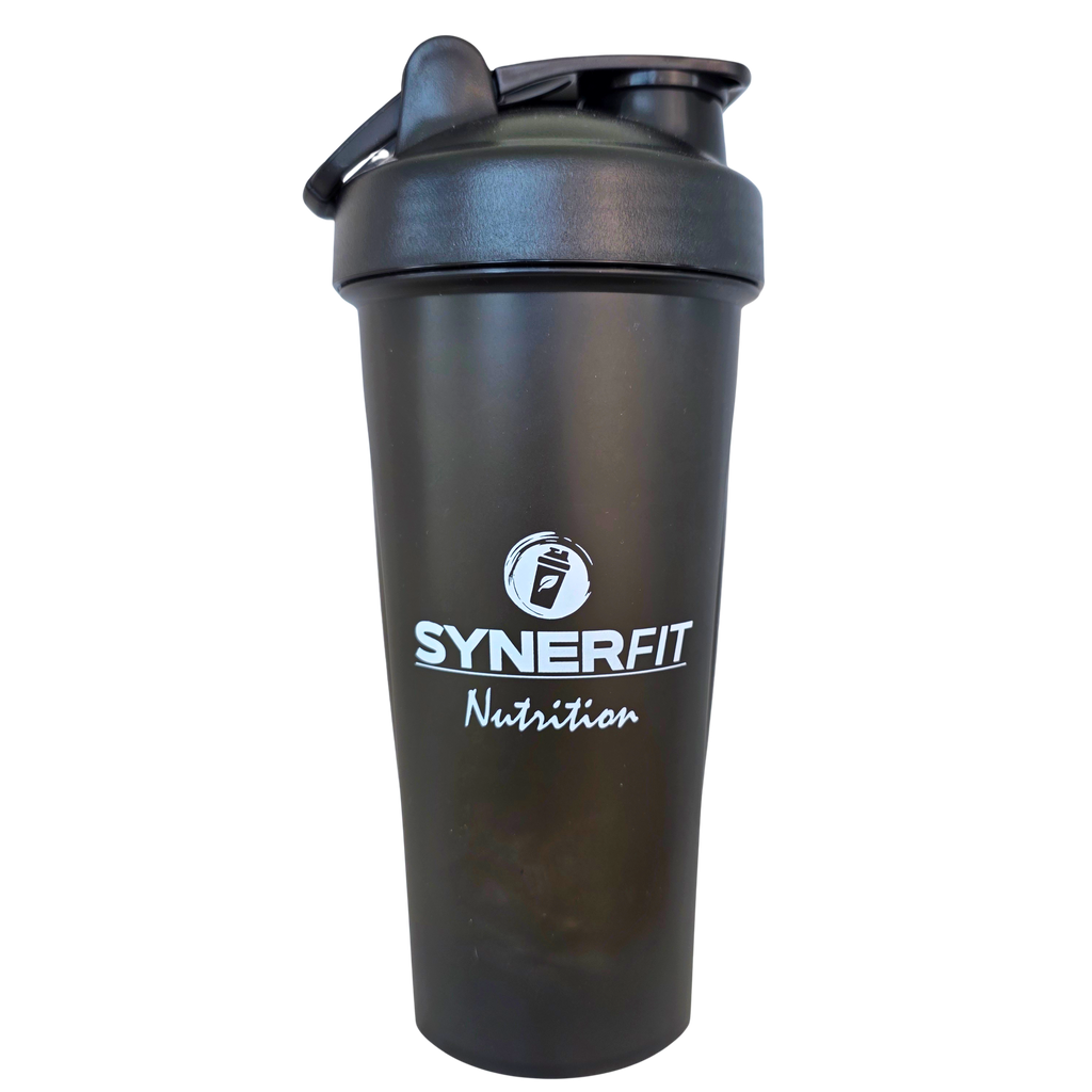 SynerFit Shaker Noir 700ml - Bouteille Protéine Sportive | SynerFit Nutrition