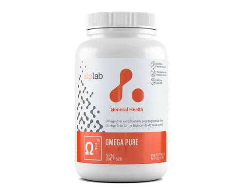 ATP Omega Pure - Supplément oméga-3 - SynerFit Nutrition
