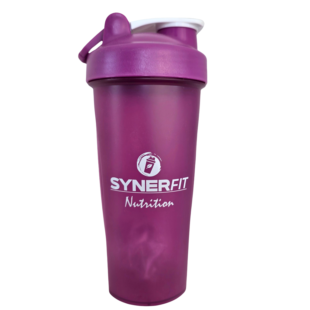 SynerFit Shaker Mauve 700ml - Bouteille Protéine Sportive | SynerFit Nutrition