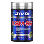AllMax KSM-66 Ashwagandha 60 Capsules - Adaptogène Stress Énergie Naturelle | SynerFit Nutrition