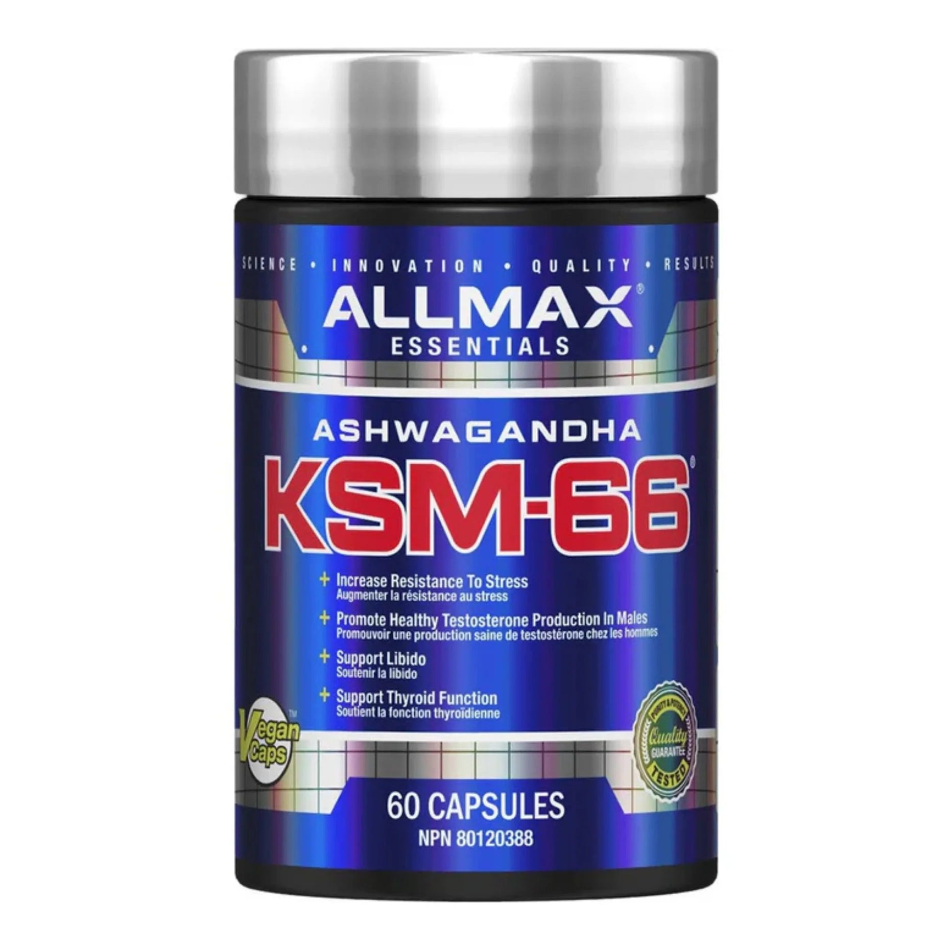 AllMax KSM66 Ashwagandha - 60 capsules