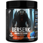 Predator Labs Berserk 440g 40 Portions Blue Razz - Pré-Entraînement Énergie Force Pump | SynerFit Nutrition