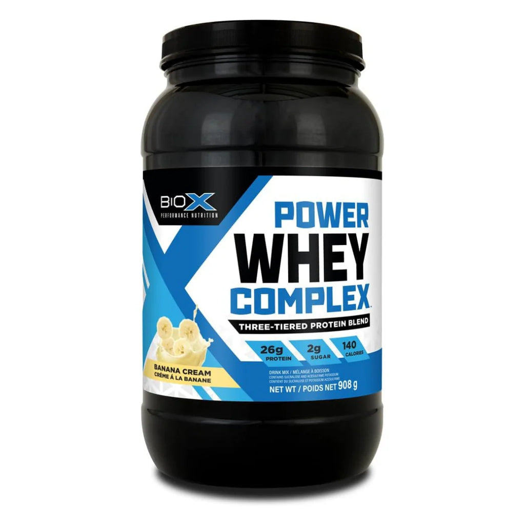BioX Power Whey Complex 2lb Banana Cream - SynerFit Nutrition