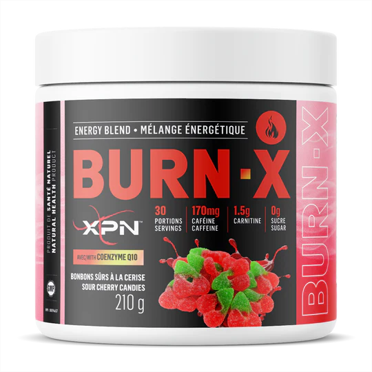 XPN Burn X 210g - Brûleur Bonbons surs cerise - SynerFit Nutrition