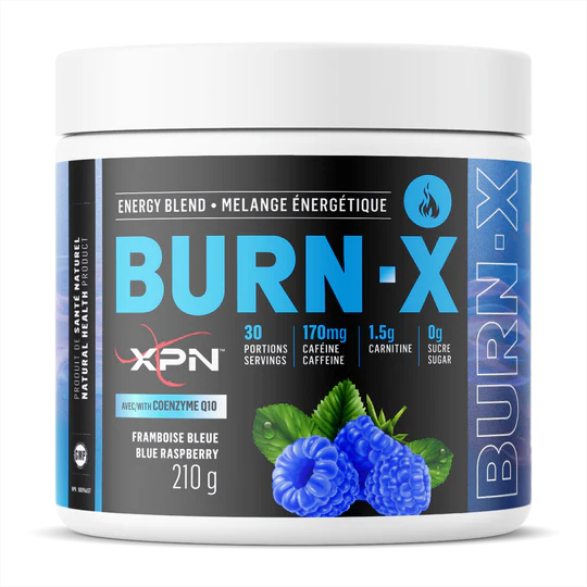 XPN Burn X 210g - Brûleur Framboise bleue - SynerFit Nutrition