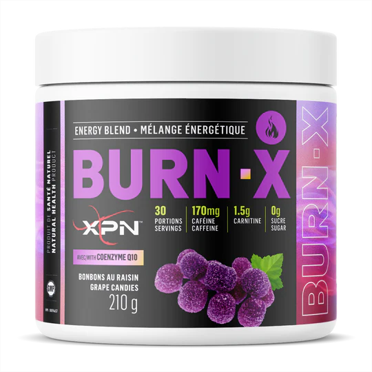 XPN Burn X 210g - Brûleur Raisin - SynerFit Nutrition