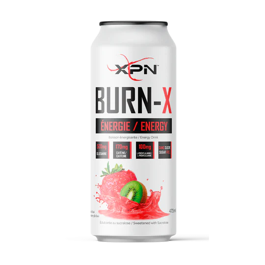 XPN Burn X Energy Drink RTD 473ml - Fraise Kiwi - SynerFit Nutrition