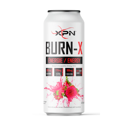 XPN Burn X Energy Drink RTD 475ml - Fruit du dragon - SynerFit Nutrition