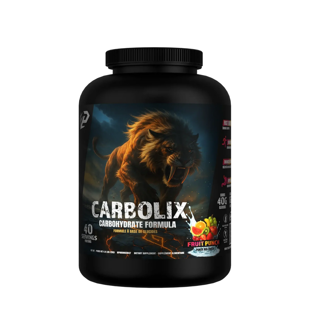 Predator Labs Carbolix 4.4lbs Fruit Punch - Glucides Complexes Énergie Performance | SynerFit Nutrition