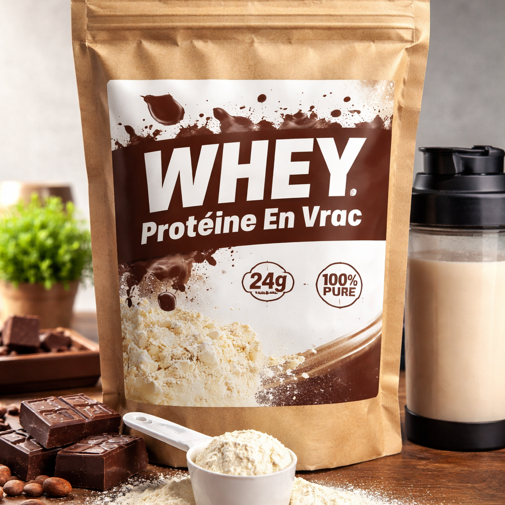 SynerFit Whey Protéine Vrac 1Lbs - Chocolat et Vanille - SynerFit Nutrition