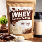 SynerFit Whey Protéine Vrac 1Lbs - Chocolat et Vanille - SynerFit Nutrition