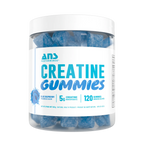 ANS Créatine Gummies Blue Raspberry 120ct - Créatine Monohydrate Force Récupération | SynerFit Nutrition