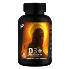 Predator Labs D3+ 120 Capsules - Vitamine D3 Immunité Santé Osseuse Force | SynerFit Nutrition