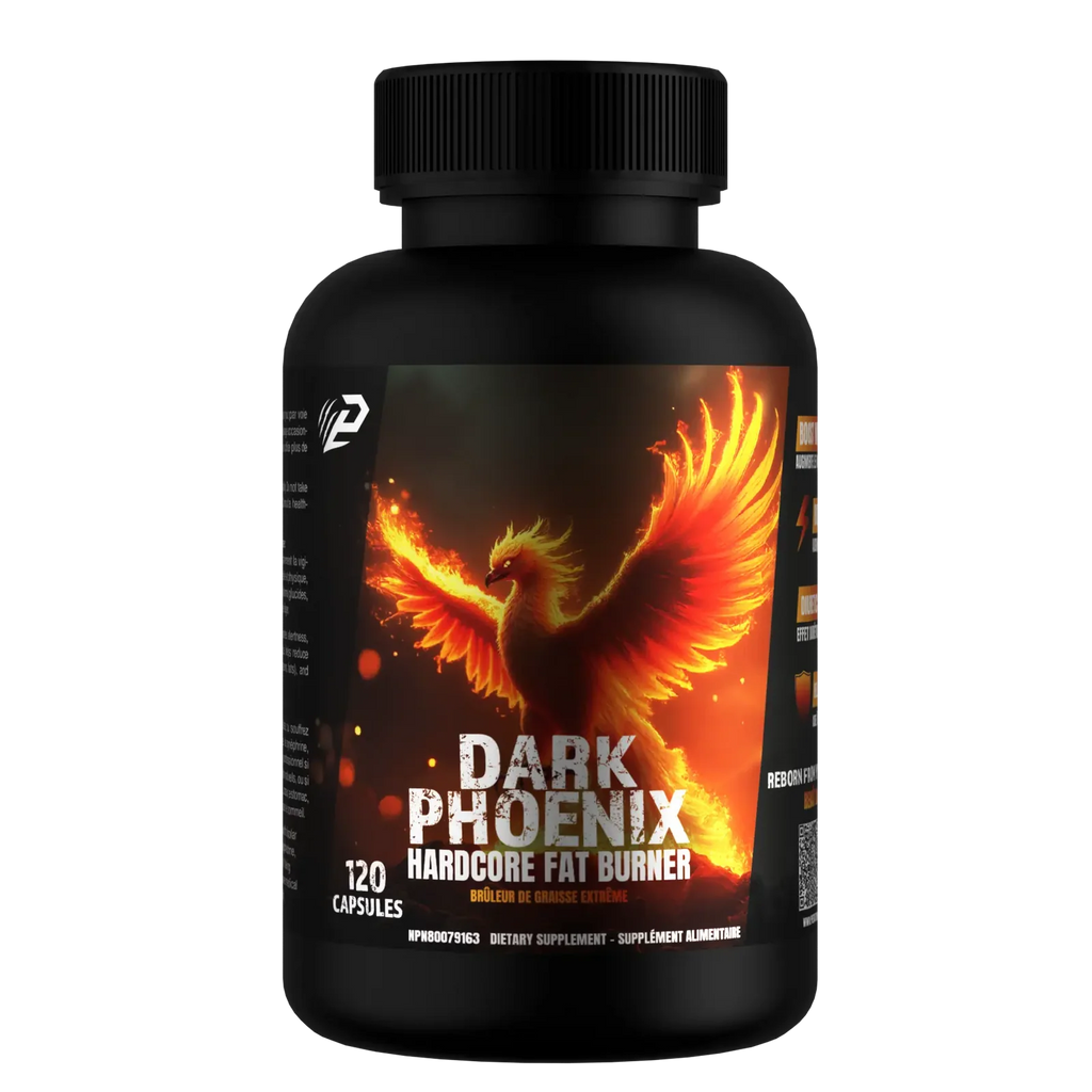 Predator Labs Dark Phoenix 120 Capsules - Pré-Entraînement Thermogénique Énergie Force | SynerFit Nutrition