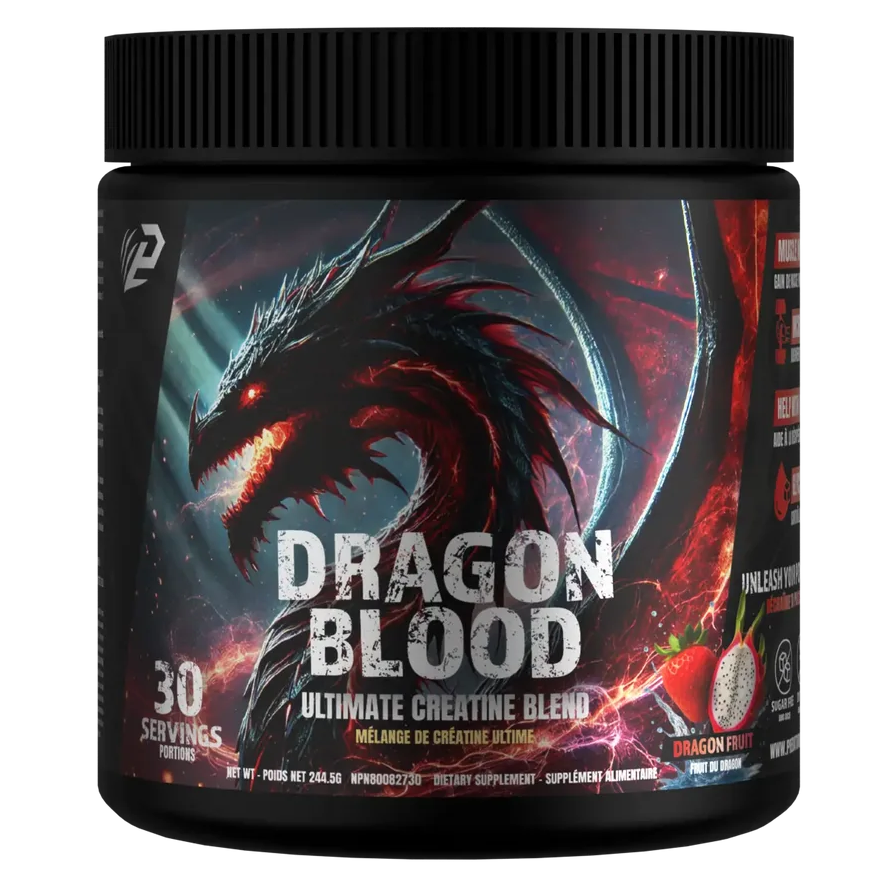 Predator Labs Dragon's Blood 30 Portions Strawberry Dragon Fruit - Pré-Entraînement Pump Force | SynerFit Nutrition