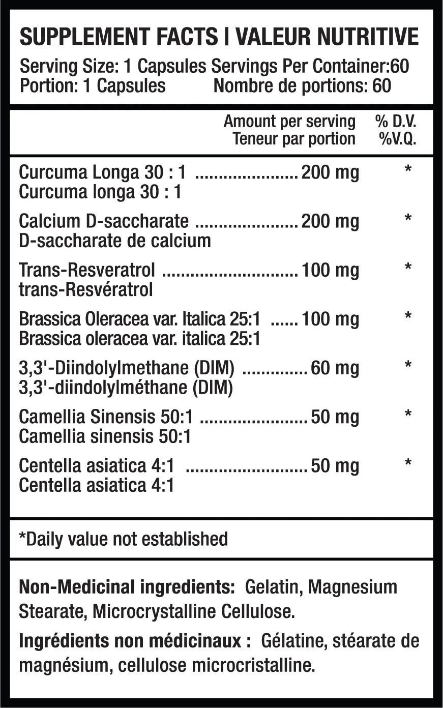 Predator Labs Wellness 60 Caps - Valeurs Nutritionnelles Supplément Bien-Être Hormonal | SynerFit Nutrition