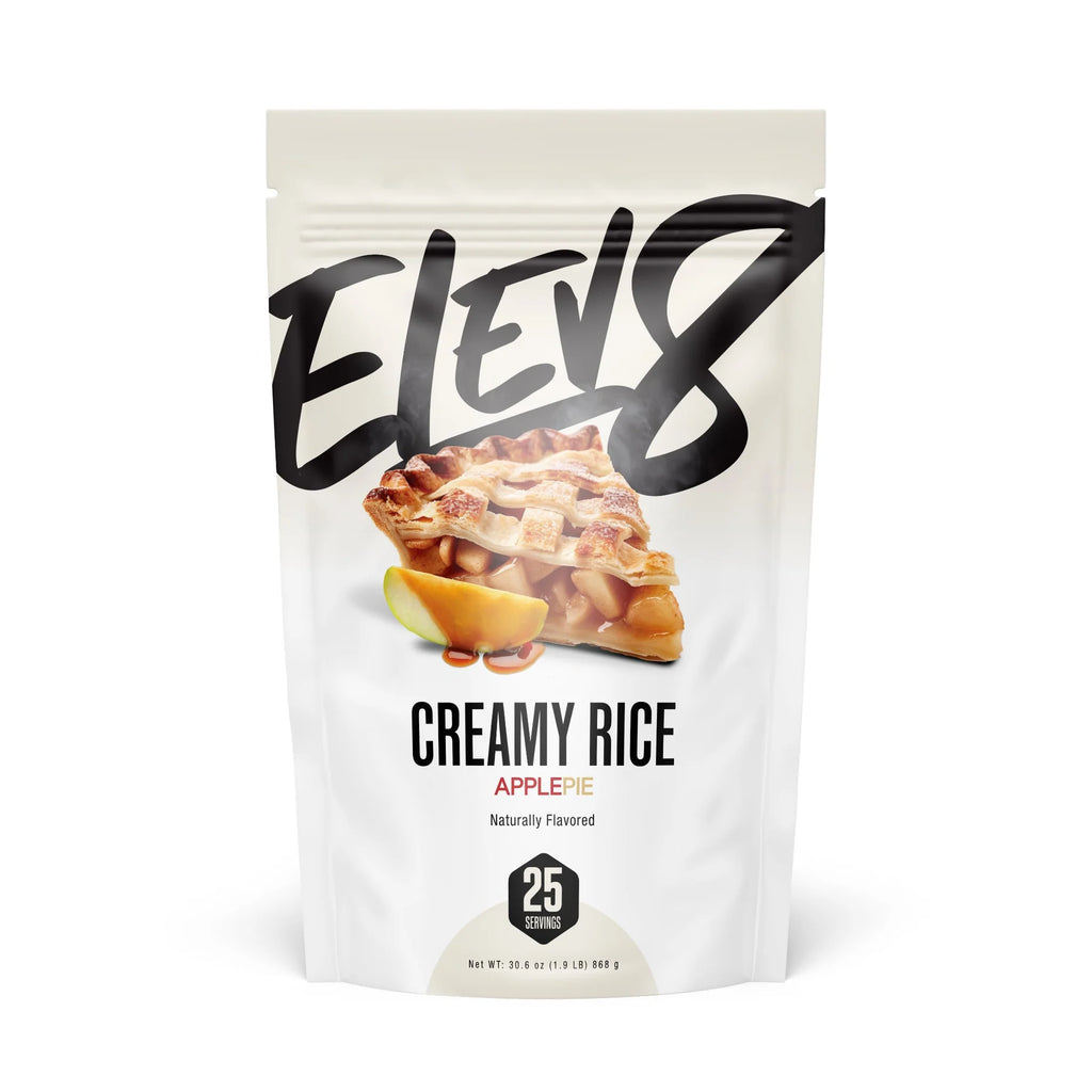 Elev8 Crème de Riz Apple Pie - Glucides Complexes Énergie Entraînement | SynerFit Nutrition