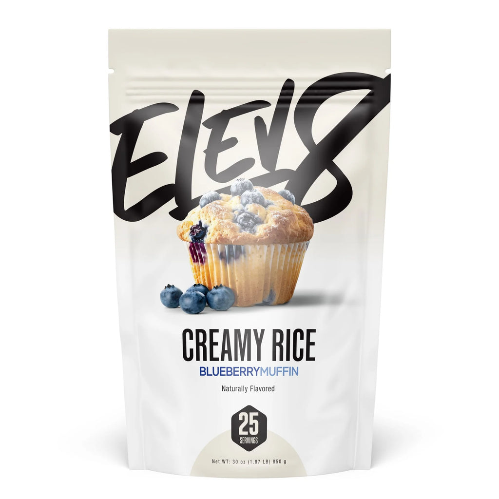 Elev8 Crème de Riz Blueberry Muffin - Glucides Complexes Énergie Entraînement | SynerFit Nutrition