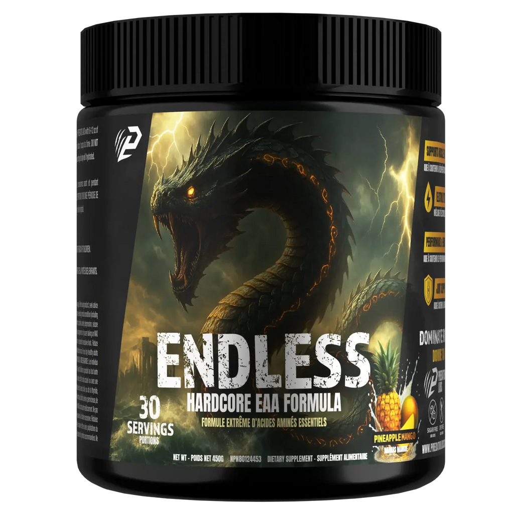 Predator Labs EAA Endless 30 Portions Ananas Mangue - EAA Acides Aminés Récupération | SynerFit Nutrition