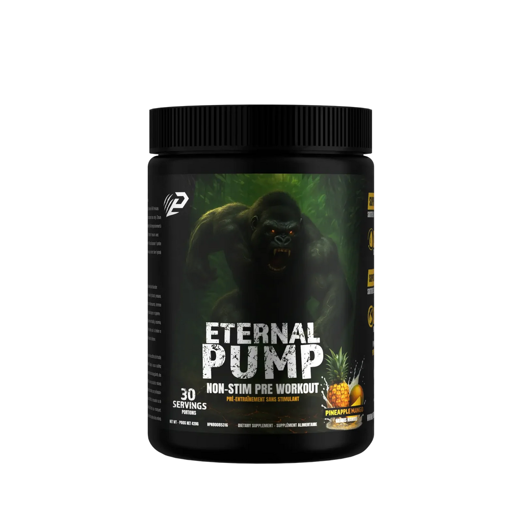 Predator Labs Eternal Pump 30 Portions Pineapple Mango - Pré-Entraînement Sans Stimulants Pump | SynerFit Nutrition