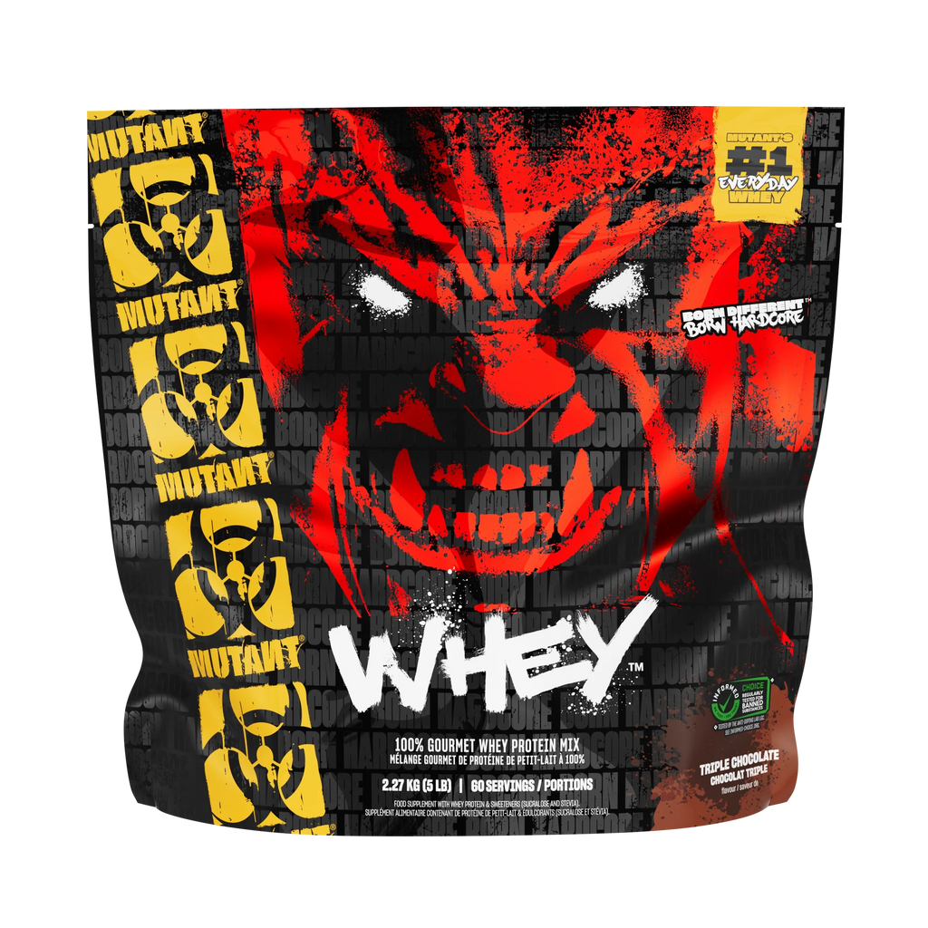 Mutant Whey Protéine 5 Lbs Chocolate Fudge Brownies - Whey Blend Musculation | SynerFit Nutrition