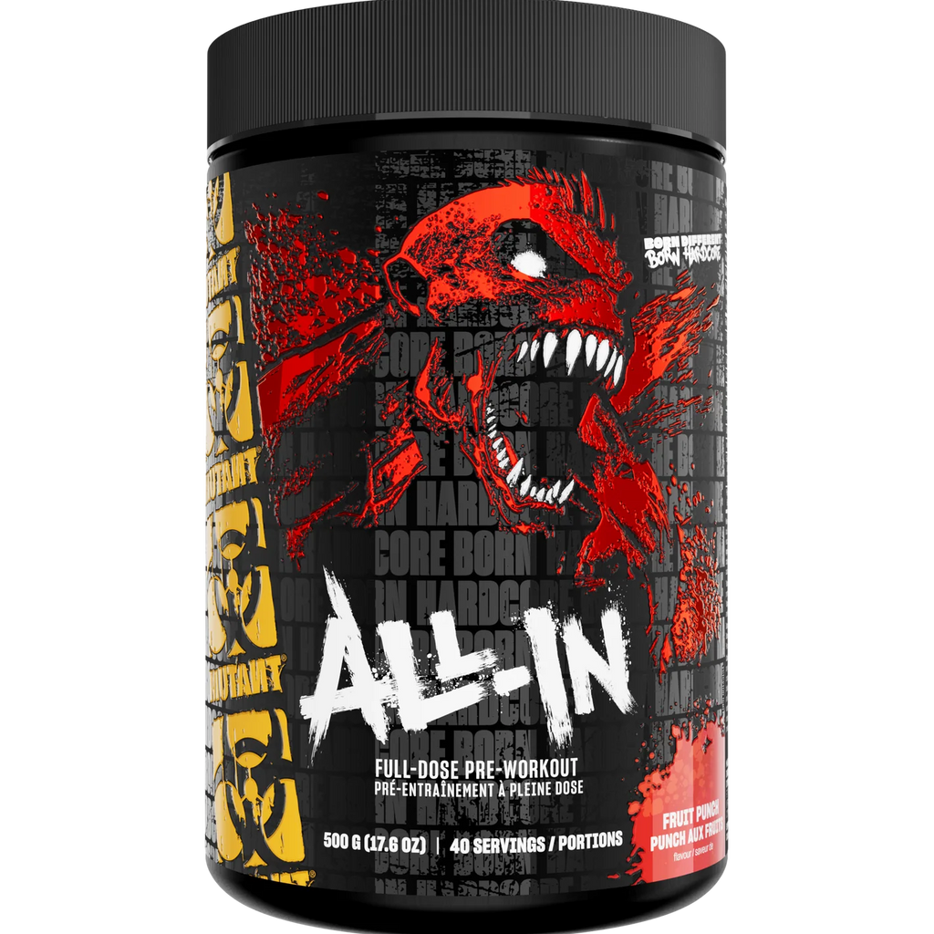 Mutant All-In 500g Punch aux Fruits - EAA BCAA Électrolytes Récupération | SynerFit Nutrition