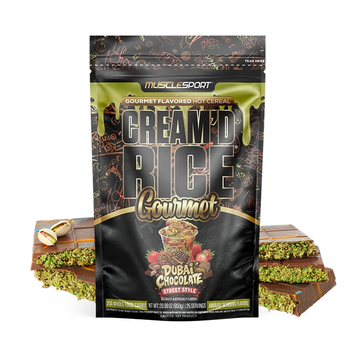 MuscleSport Cream’d Rice — Crème de riz gourmande, 875 g