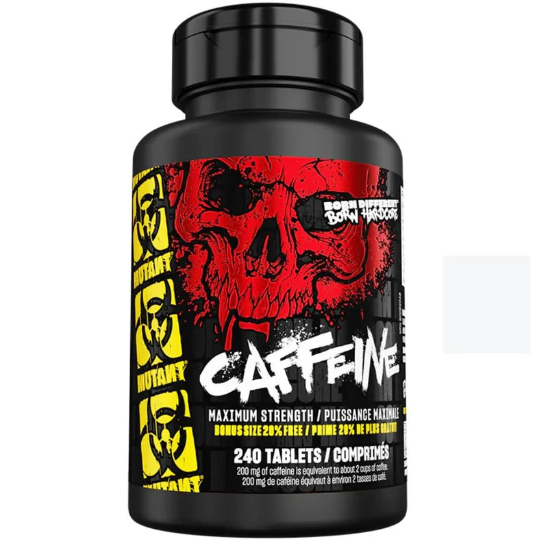 Mutant Caféine 240 Capsules - Énergie et Focus Entraînement | SynerFit Nutrition