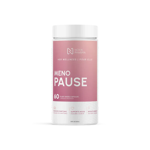 Nova Pharma Meno Pause EstroG-100 60 Capsules - Équilibre Hormonal Ménopause | SynerFit Nutrition