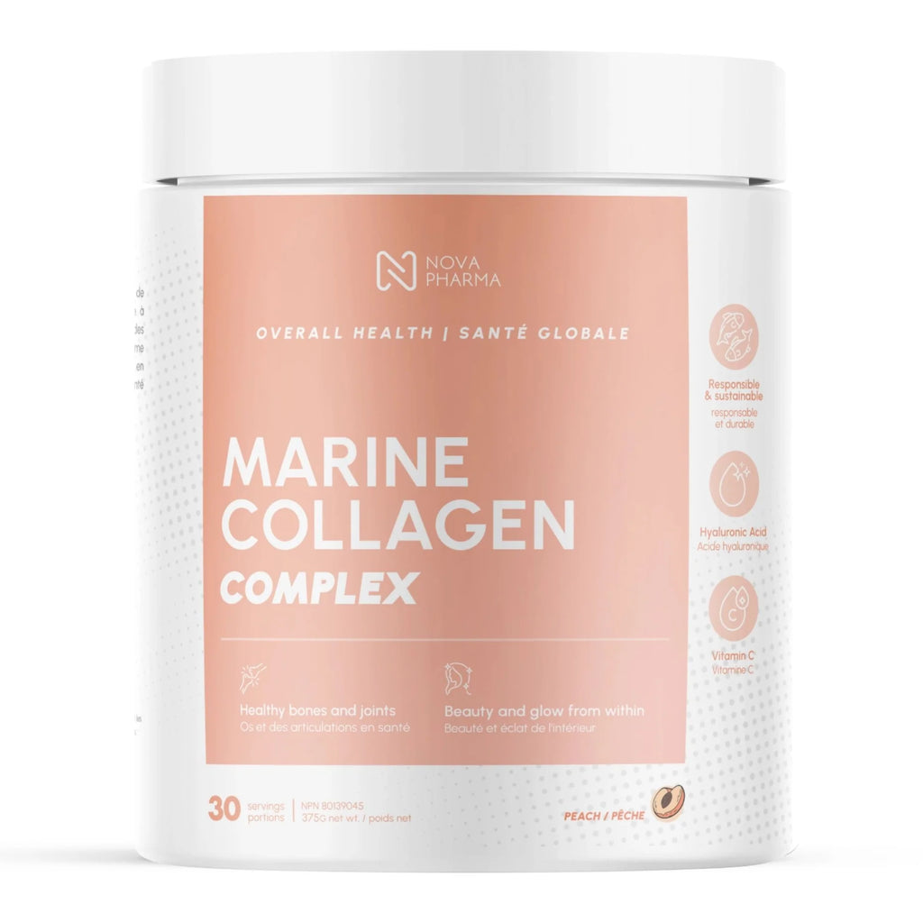 Nova Pharma Collagène Marin Pêche - Peau Articulations Anti-Âge | SynerFit Nutrition