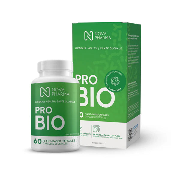 Nova Pharma Probio 60 - Probiotiques Santé Digestive Immunité | SynerFit Nutrition