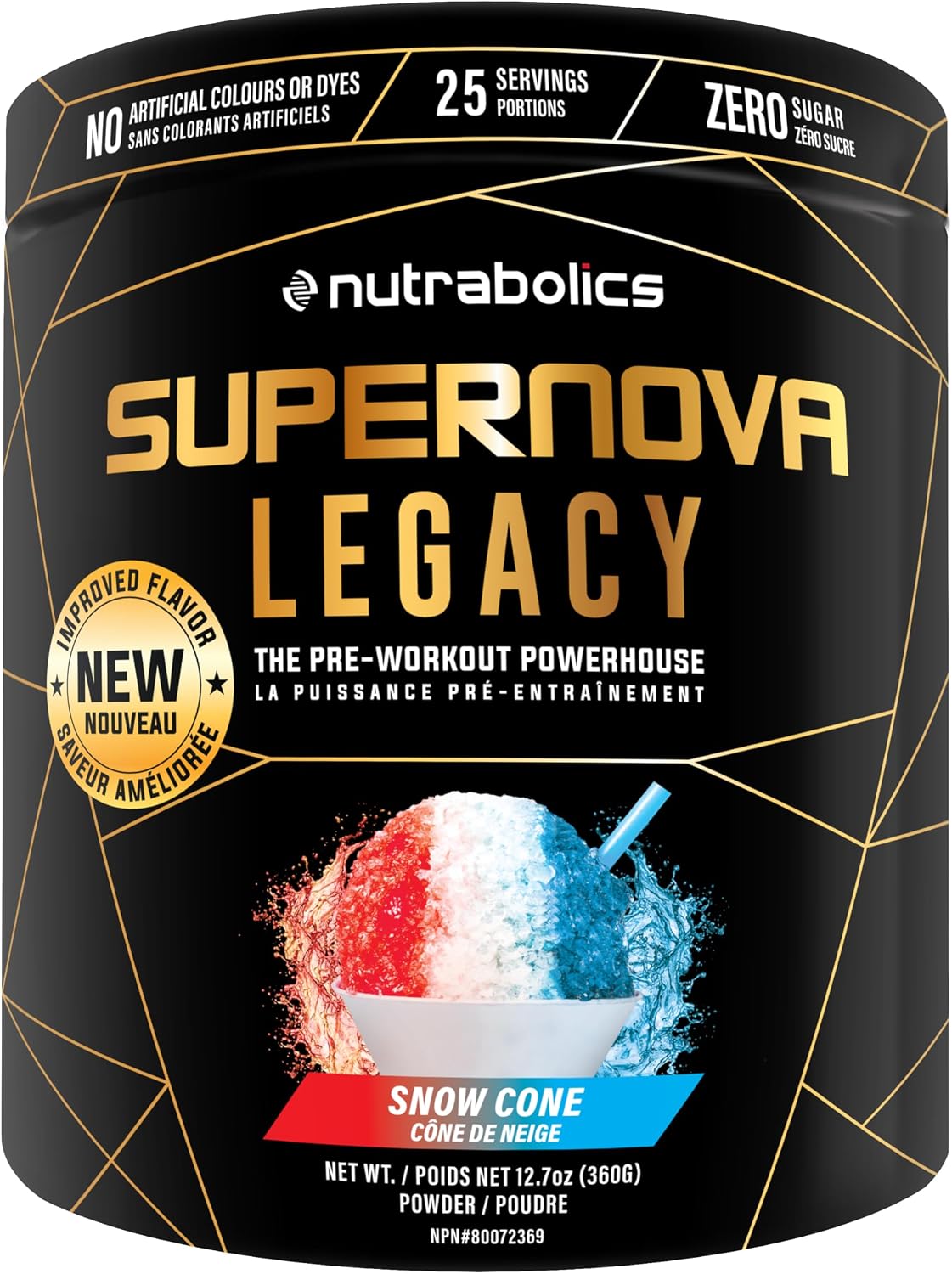Nutrabolics Legacy — Pré-Entraînement Haute Intensité