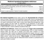 ATP Omega Pure - Tableau des faits nutritionnels - SynerFit Nutrition