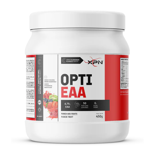 XPN Opti EAA 450g - Acides aminés essentiels Punch - SynerFit Nutrition