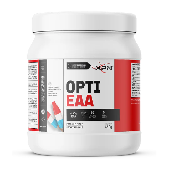 XPN Opti EAA 450g - Acides aminés essentiels Rocket Pop - SynerFit Nutrition