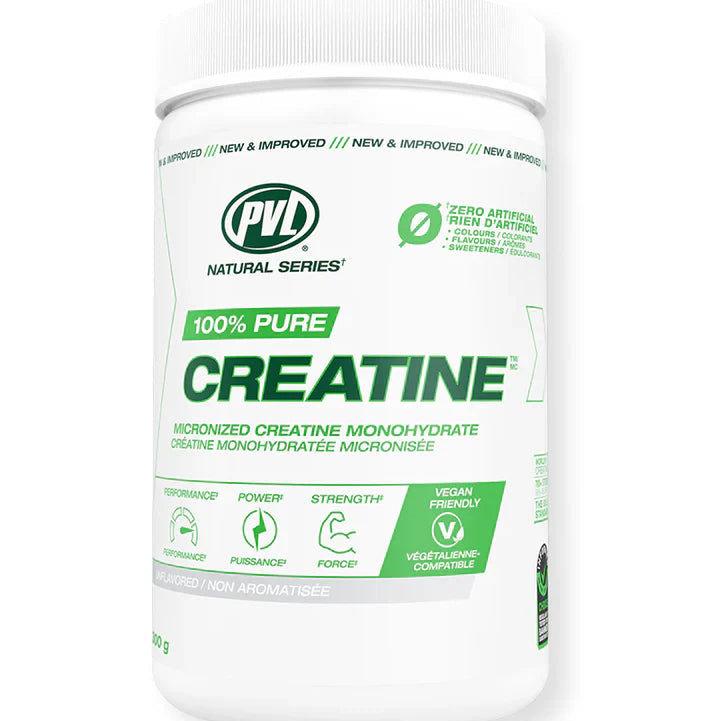 PVL 100% Créatine — Nano-Micronisée Certifiée Informed Choice