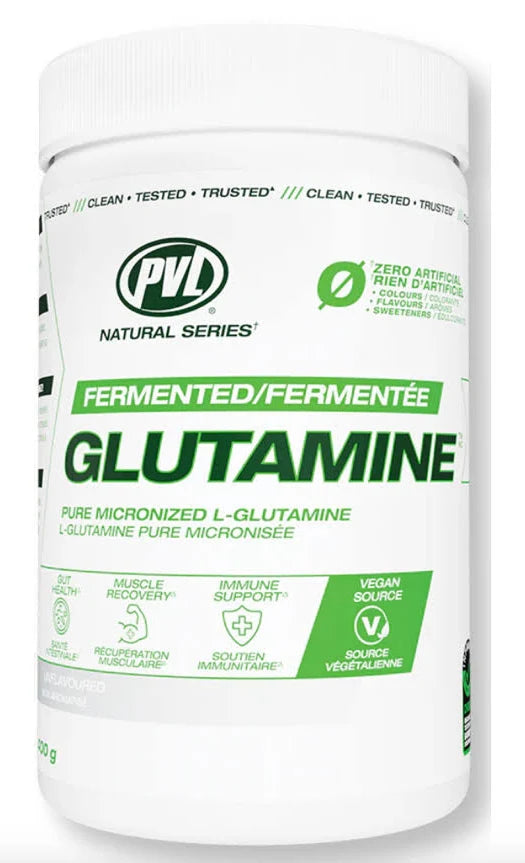 PVL Glutamine Pure 1.2kg - Supplément Récupération Sportive | SynerFit Nutrition