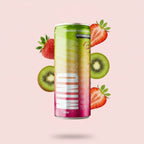 MindBlow Energy Drink RTD Fraise Kiwi - Boisson Énergisante Caféine | SynerFit Nutrition