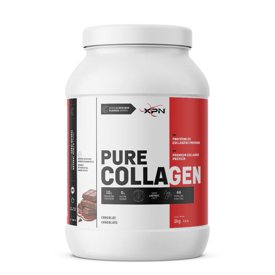XPN Pure Collagen Bœuf 1kg - Collagène Chocolat - SynerFit Nutrition