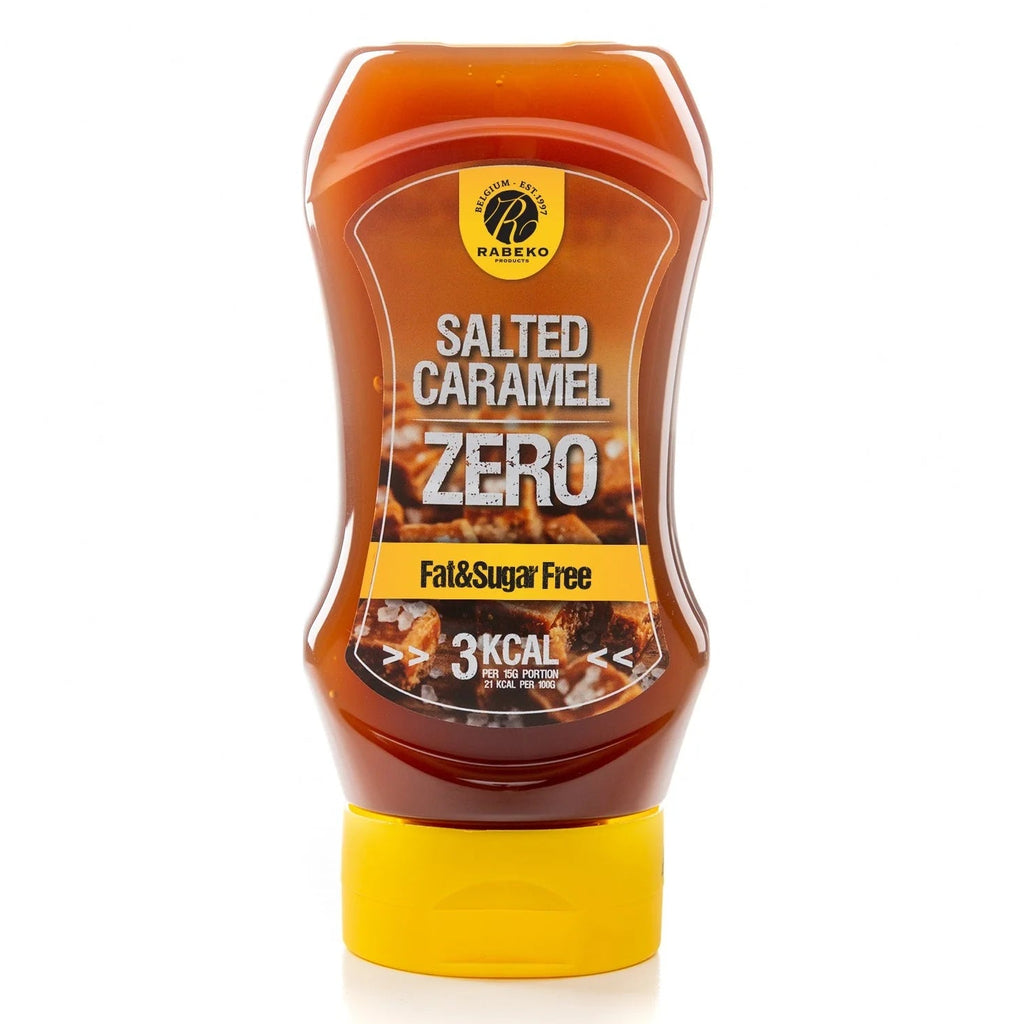 Rabeko Salted Caramel — Sauce Caramel Salé Zéro Sucre