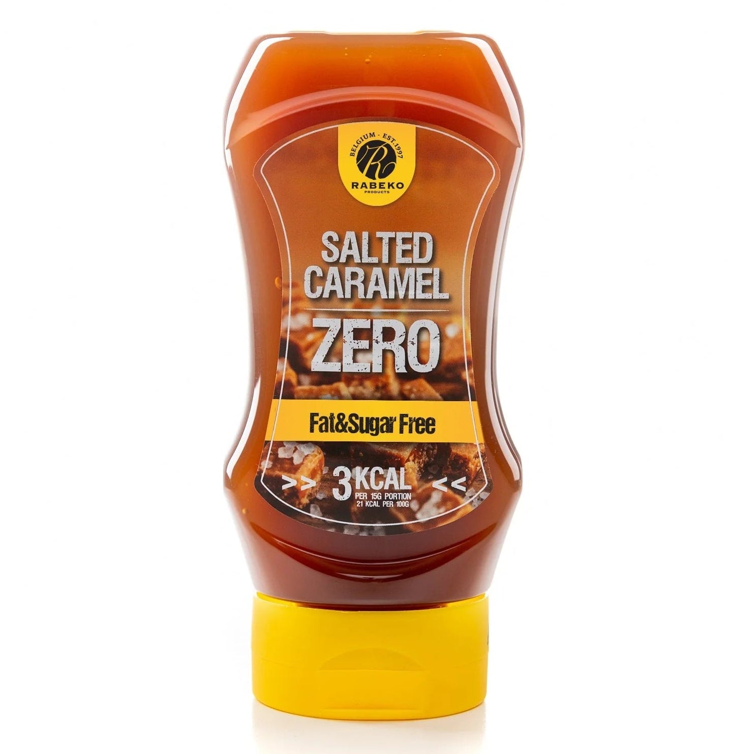 Rabeko Salted Caramel — Sauce Caramel Salé Zéro Sucre
