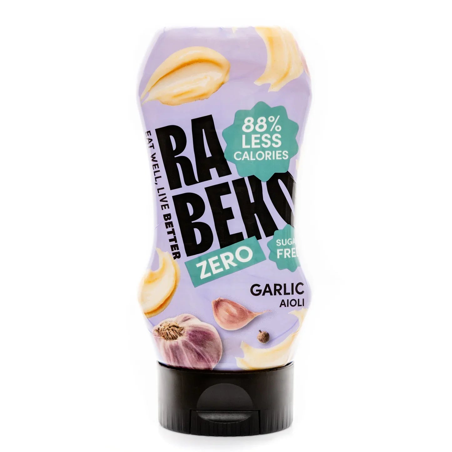 Rabeko Mayo à l'Ail Zero Sauce — Sauce Ail Zéro Sucre, Faible en Calories