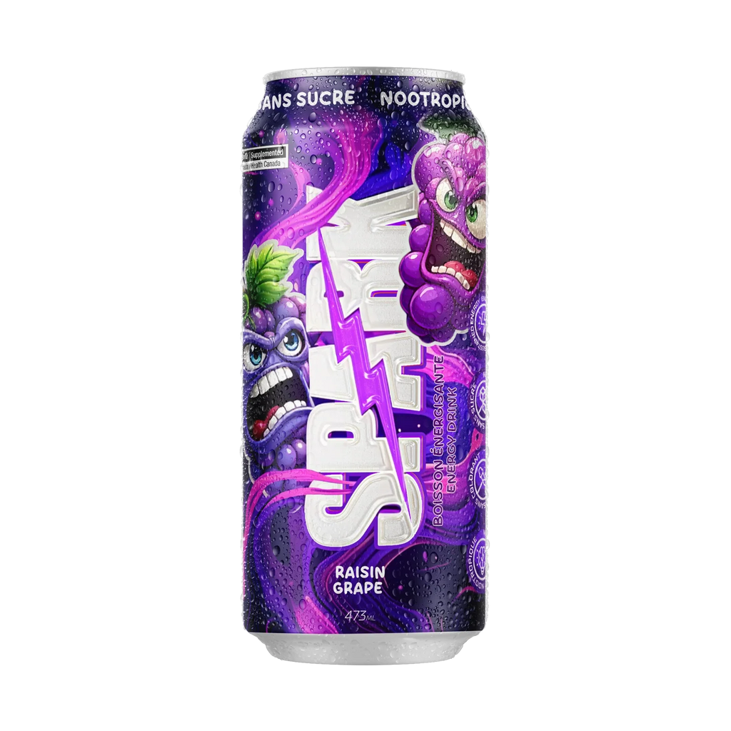 Spark Energy Drink 473ml RTD Raisin - Boisson Énergisante Caféine | SynerFit Nutrition