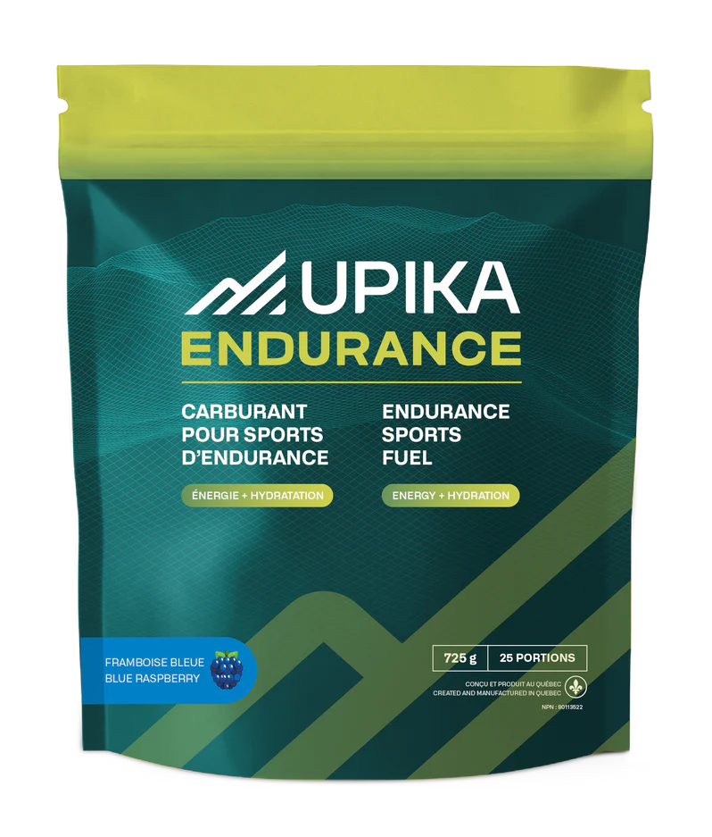 Upika Endurance + Glucides Framboise Bleue - Énergie et endurance - SynerFit Nutrition