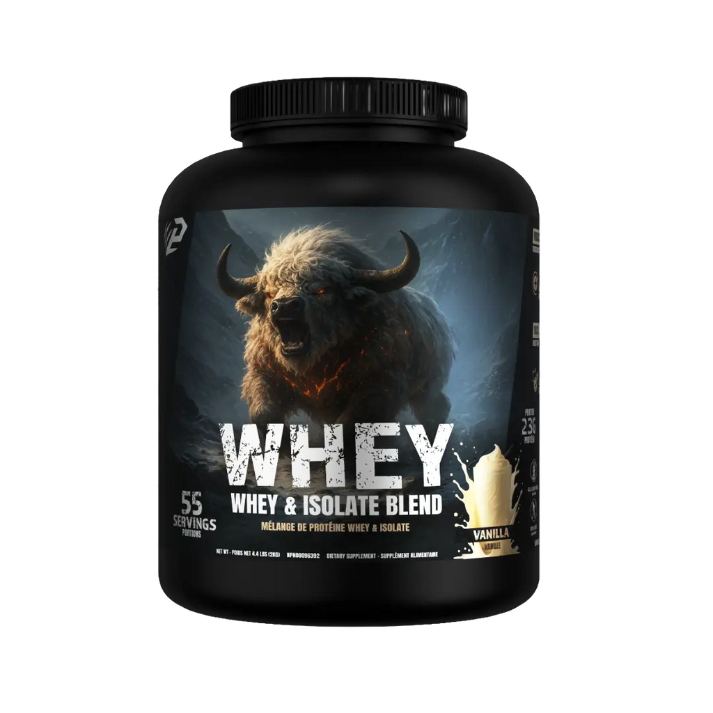 Predator Labs Protéine Whey Blend 2KG Vanille - Protéine Musculation Récupération | SynerFit Nutrition