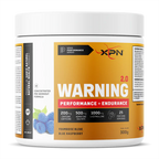 XPN Warning Pre-Workout 300g - Framboise bleue - SynerFit Nutrition