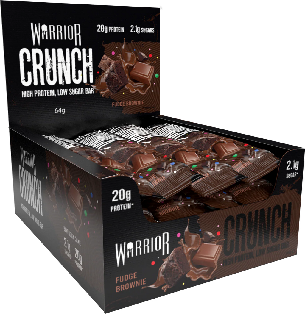 Warrior Crunch — Barre Protéinée Croustillante