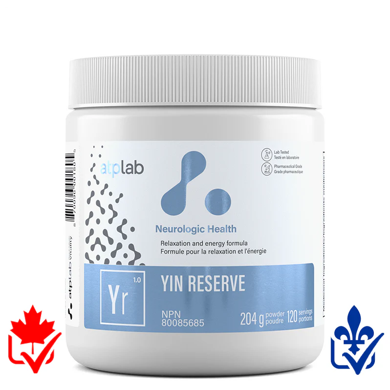 ATP Labs Yin Reserve 204g - Adaptogènes Stress Récupération Équilibre Hormonal | SynerFit Nutrition