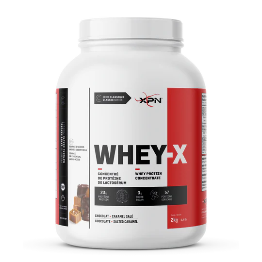 XPN Whey 4.4lb - Protéine Chocolat Caramel Salé - SynerFit Nutrition