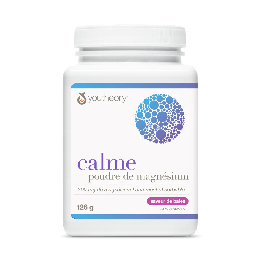 Youtheory Calme — GABA, Magnésium & L-Théanine